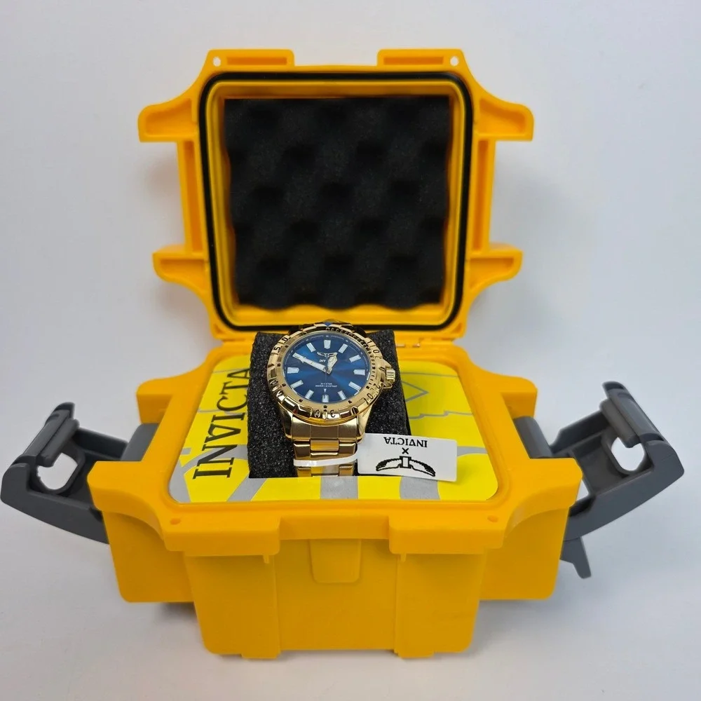 Invicta Specialty I by Invicta Men's Watch 42mm Gold Dive Case Included New